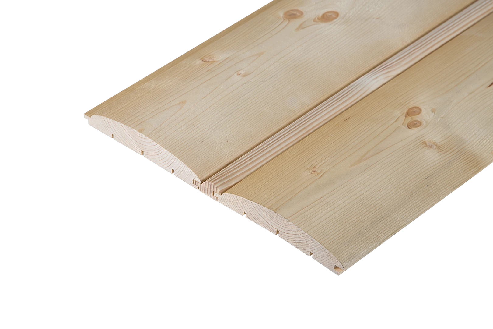 Srubový profil s hladkou duší, 30x230, Smrk, AB. Třída
