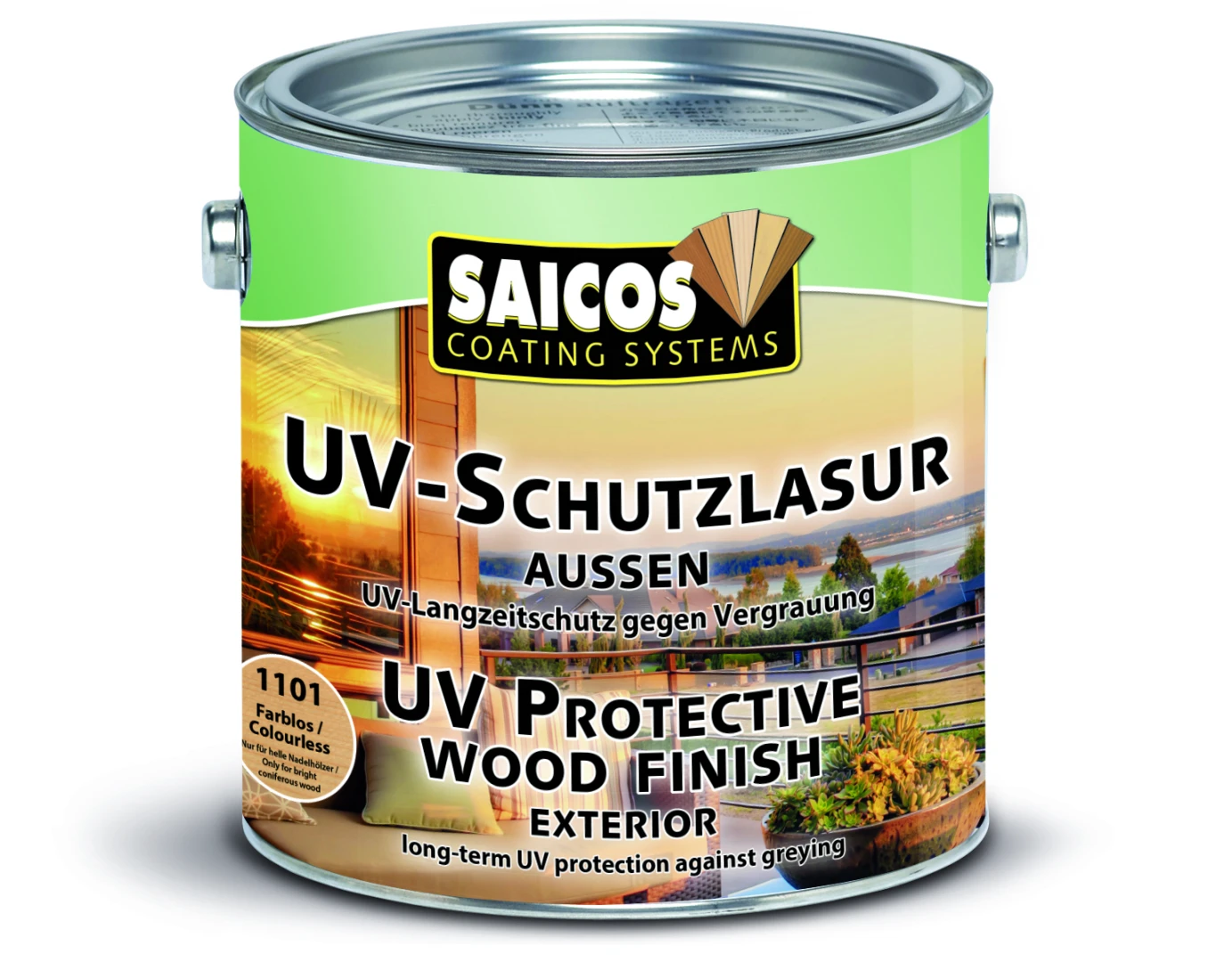 Olejová lazura Saicos UV-Schutzlasur – UV ochrana