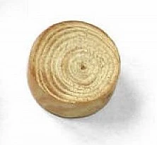 Záslepka dřevěná na šrouby 7x10mm
