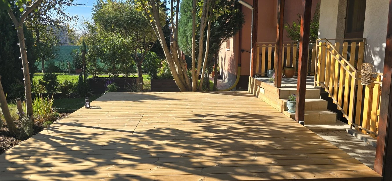 Dřevo na terasu