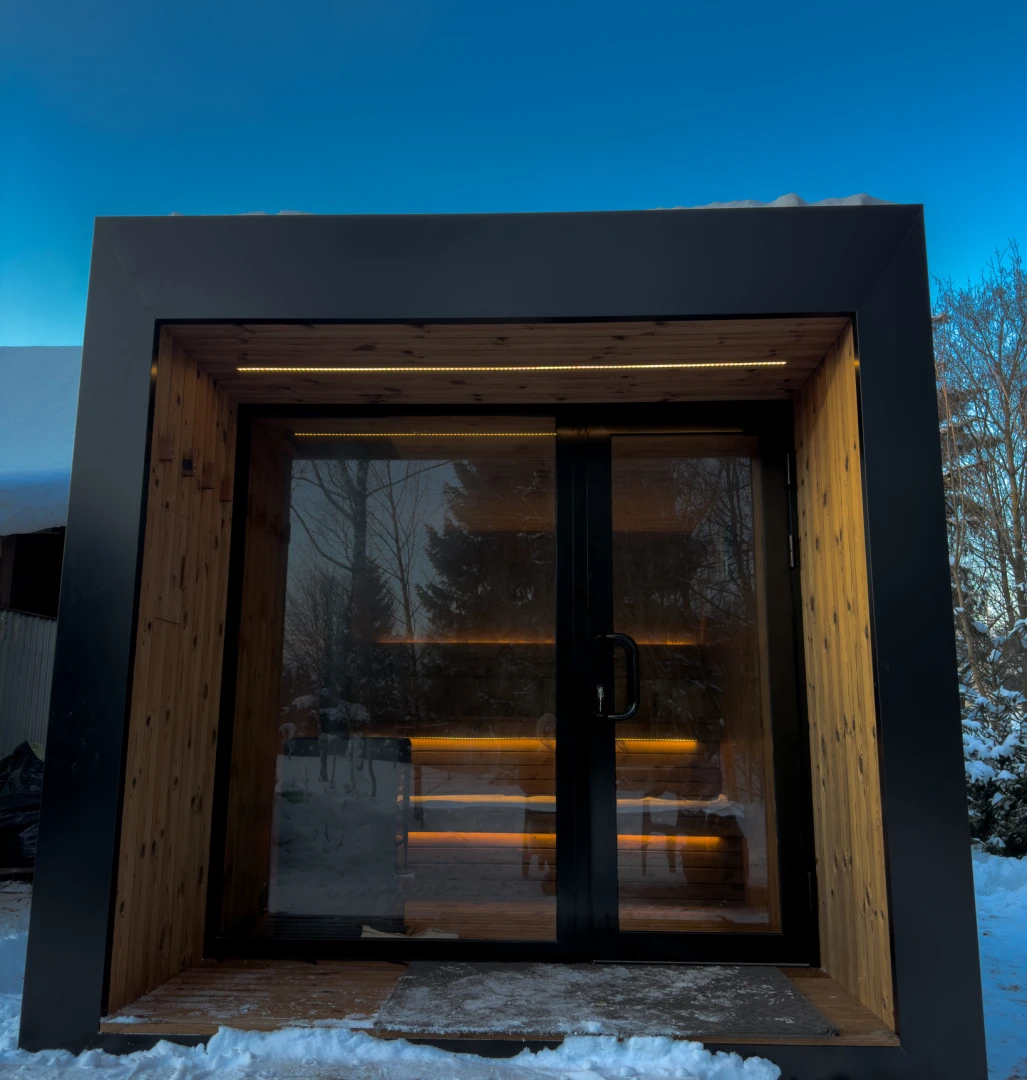 venkovní sauna