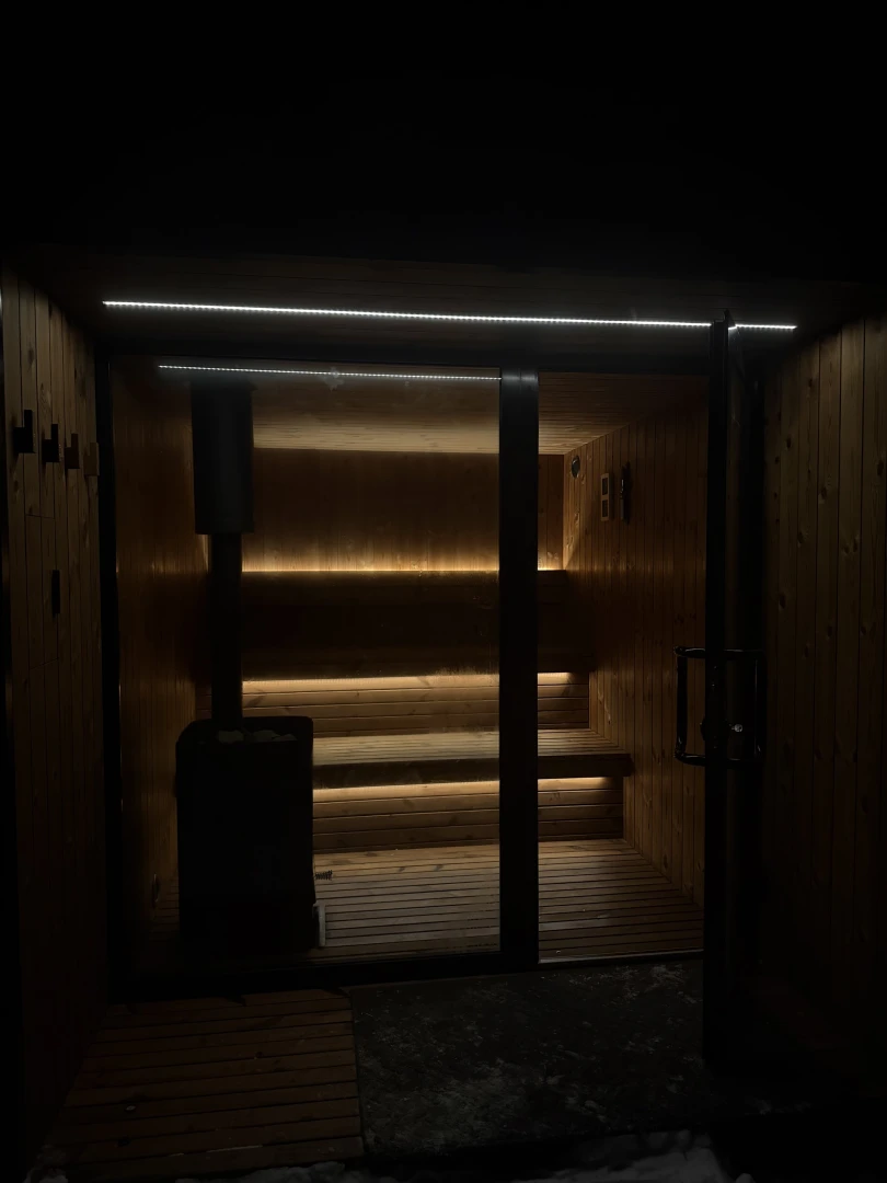 exteriérová sauna