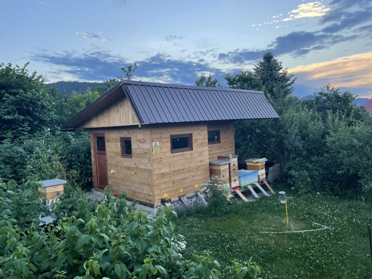 zahradní chatka