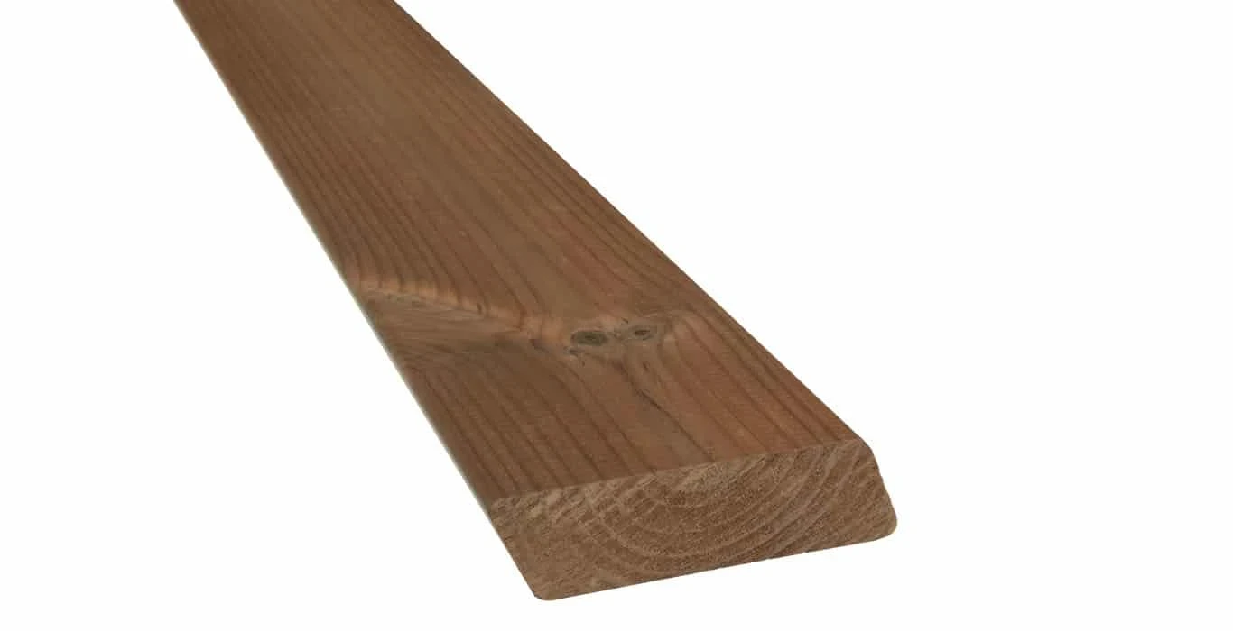 Rombus kosý 26x88, THERMO, Sibiřská borovice, I. třída