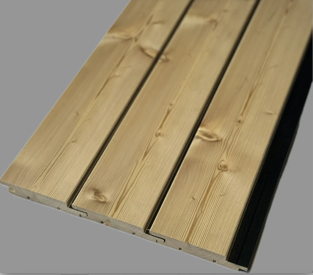 Trendfuga černé pero 22x121, Sibiřský modřín, I. Třída