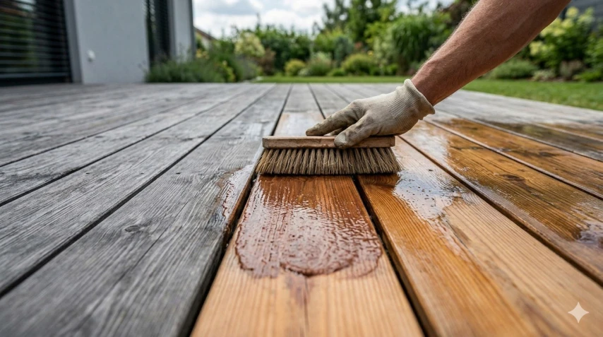 Renovace, nebo nová terasa? Jak správně ošetřit dřevo odšeďovačem